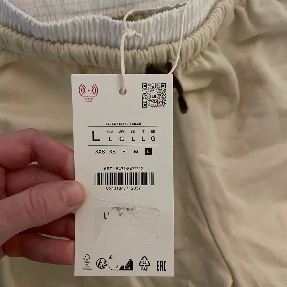 Zara Double Waisted Wide Leg Pant_NWT - Picture 5 of 6